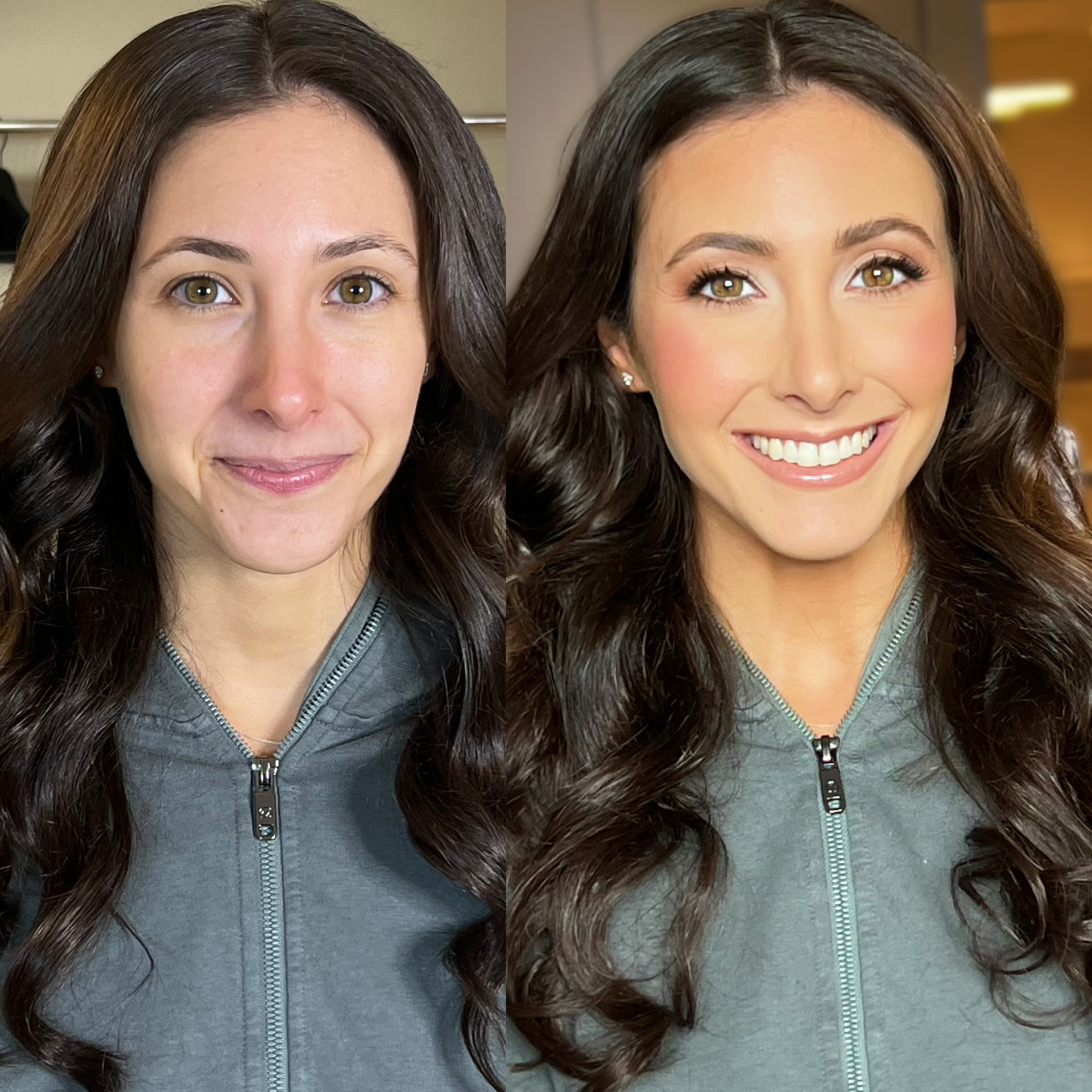 Before and after makeup transformation 6 by Nancy Rand