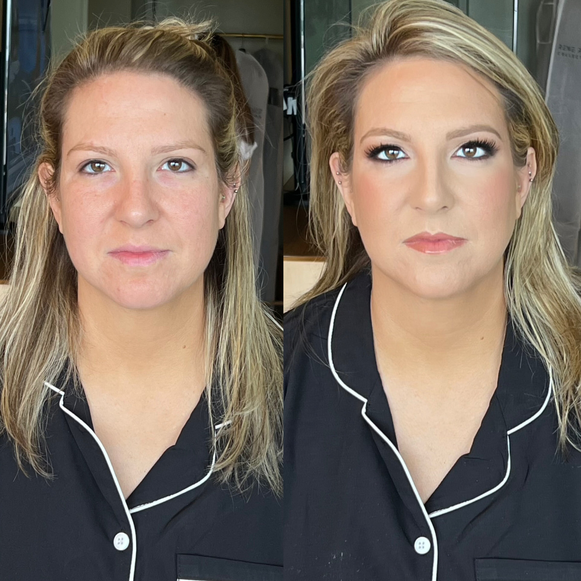 Before and after makeup transformation 5 by Nancy Rand